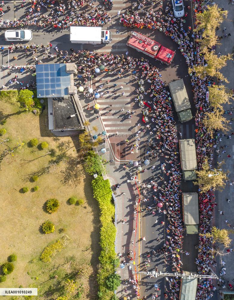 CHINA-CHONGQING-FIREFIGHTERS-LEAVING (CN)