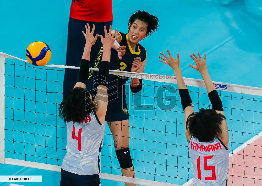 (SP)THE PHILIPPINES-PASIG CITY-VOLLEYBALL-AVC CUP-WOMEN-JAPAN VS VIETNAM