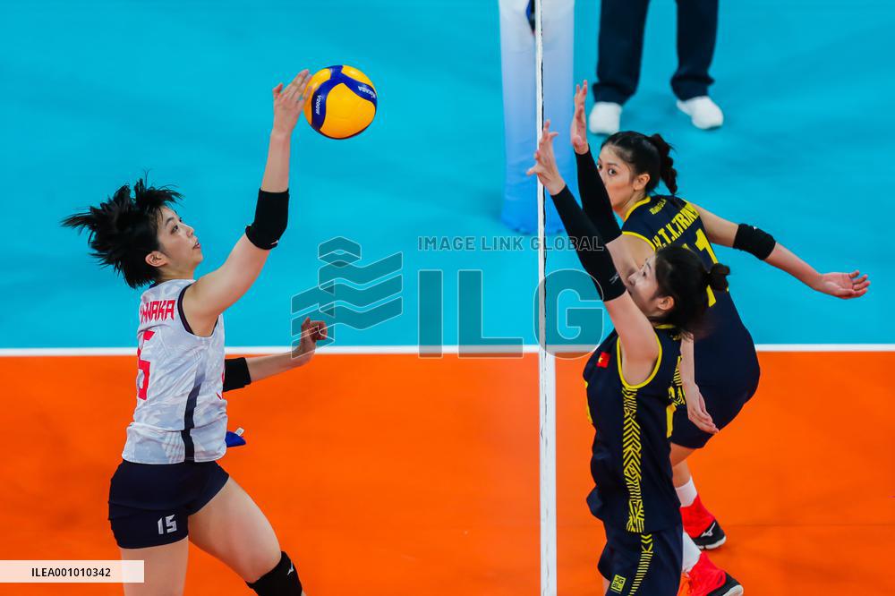 (SP)THE PHILIPPINES-PASIG CITY-VOLLEYBALL-AVC CUP-WOMEN-JAPAN VS VIETNAM