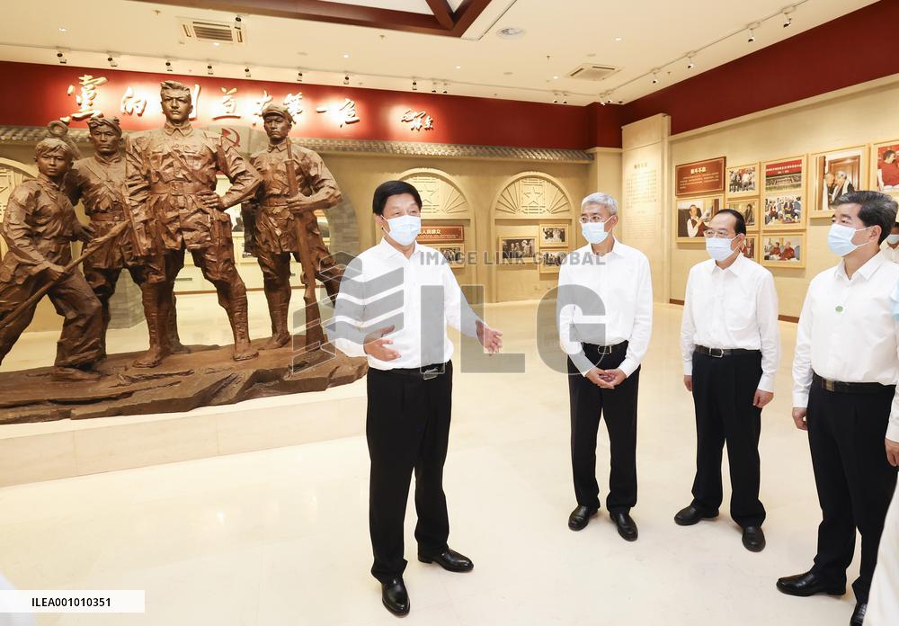 CHINA-GANSU-LI ZHANSHU-YELLOW RIVER-PROTECTION-INSPECTION (CN)