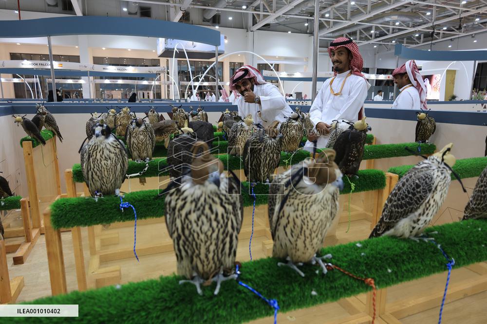 SAUDI ARABIA-RIYADH-FALCONS AND HUNTING EXHIBITION