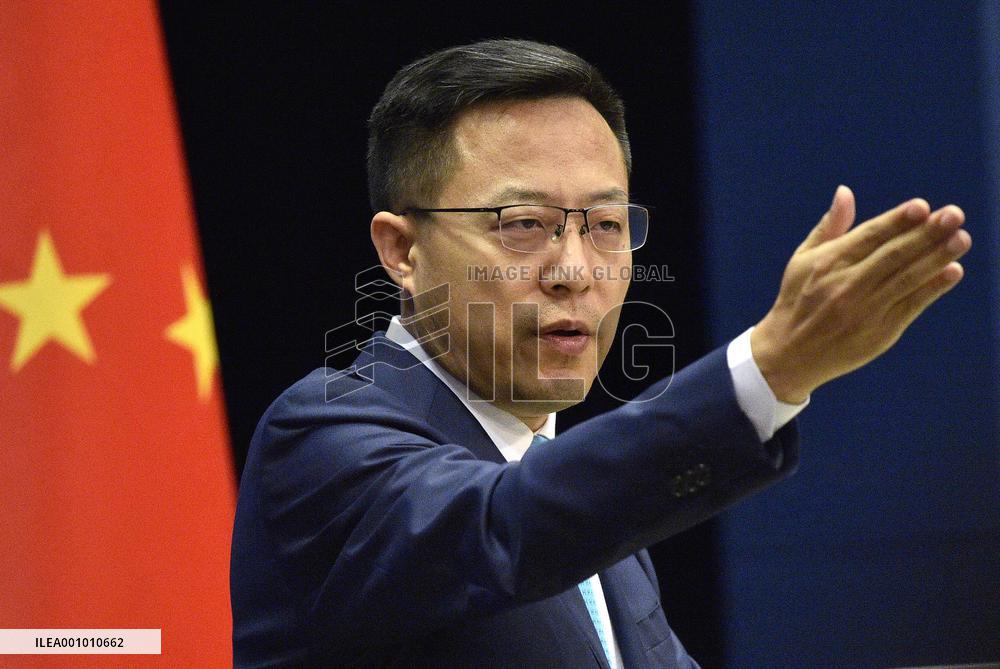 Chinese Foreign Ministry spokesman Zhao