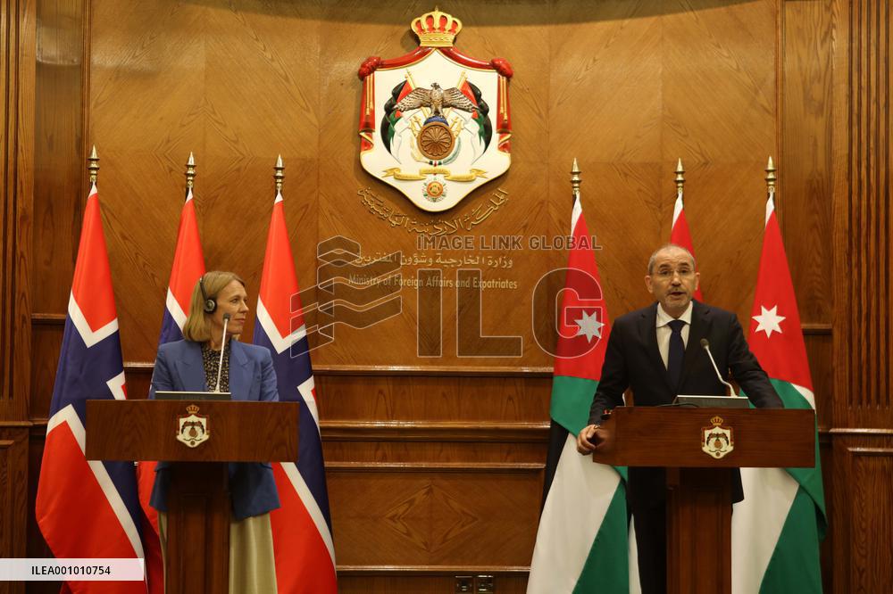 JORDAN-AMMAN-NORWAY-FM-MEETING