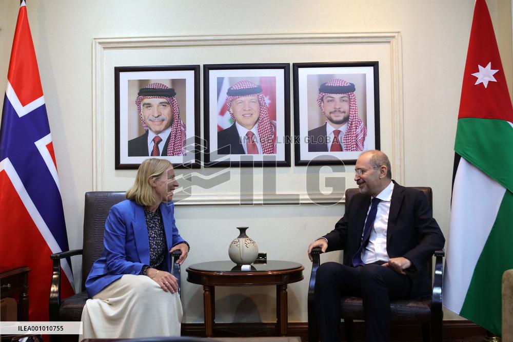 JORDAN-AMMAN-NORWAY-FM-MEETING