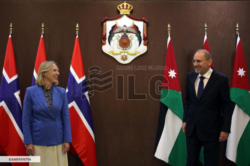 JORDAN-AMMAN-NORWAY-FM-MEETING