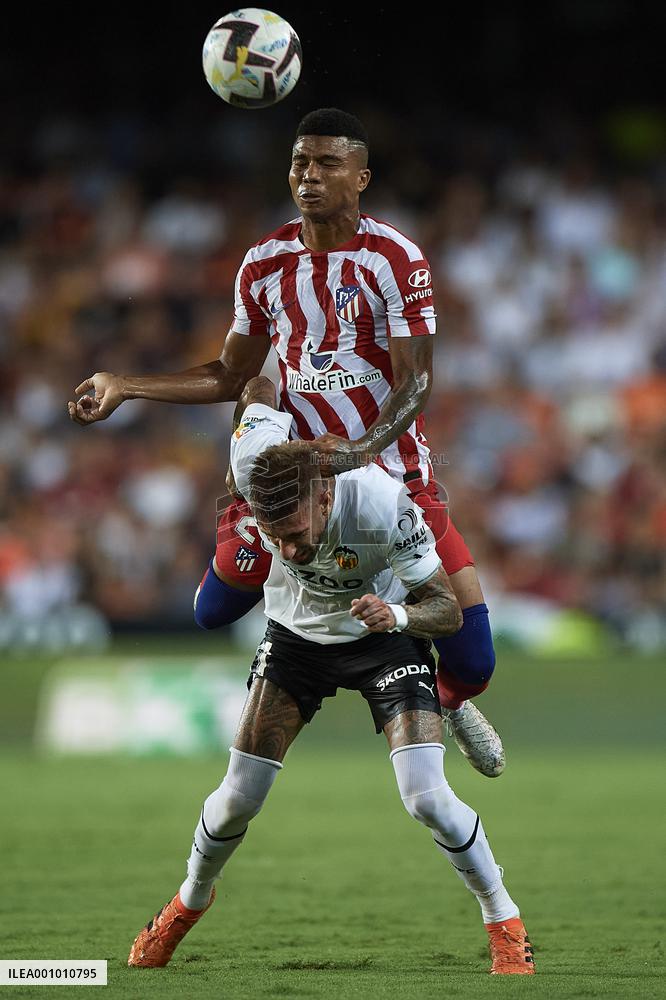 (SP)SPAIN-BARCELONA-FOOTBALL-SPANISH LEAGUE-ATLETICO DE MADRID VS VALENCIA CF