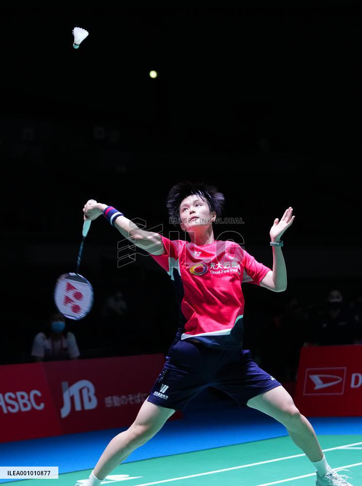 (SP)JAPAN-OSAKA-BADMINTON-JAPAN OPEN-WOMEN'S SINGLES