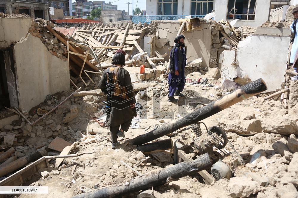 Xinhua Headlines: One year on, war tragedies left by U.S. still haunt Afghan people
