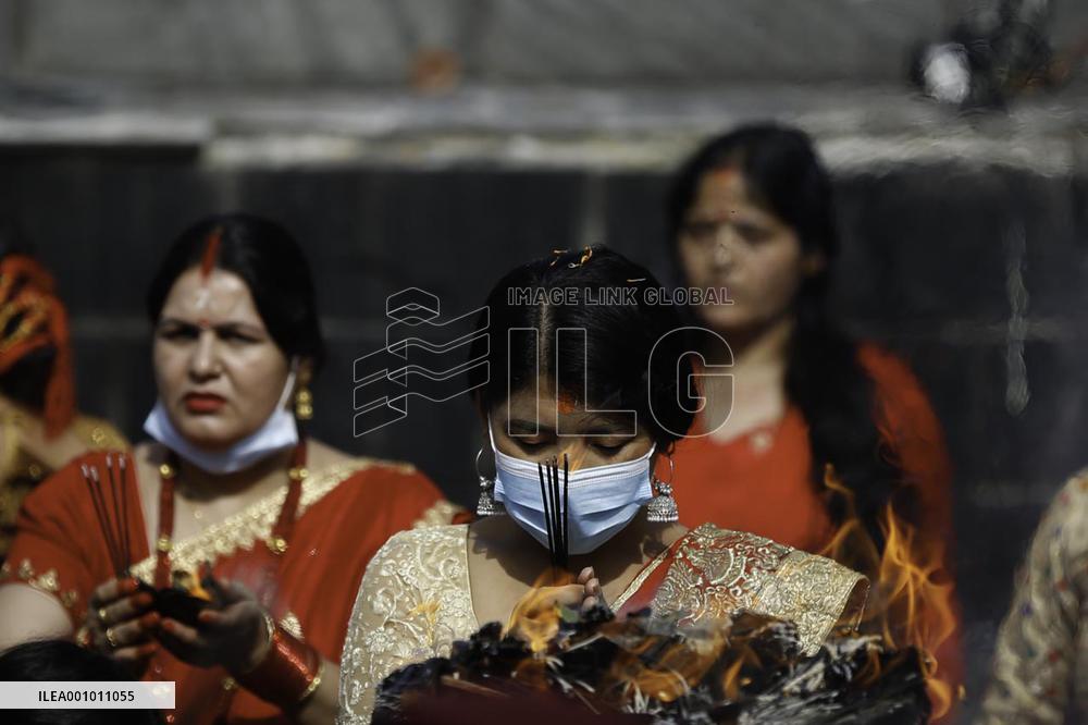 NEPAL-KATHMANDU-TEEJ FESTIVAL