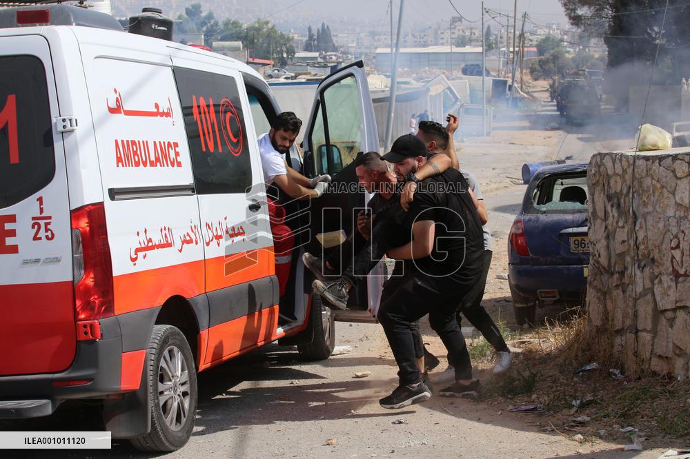 MIDEAST-NABLUS-CLASHES