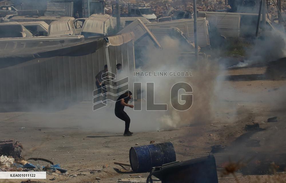 MIDEAST-NABLUS-CLASHES