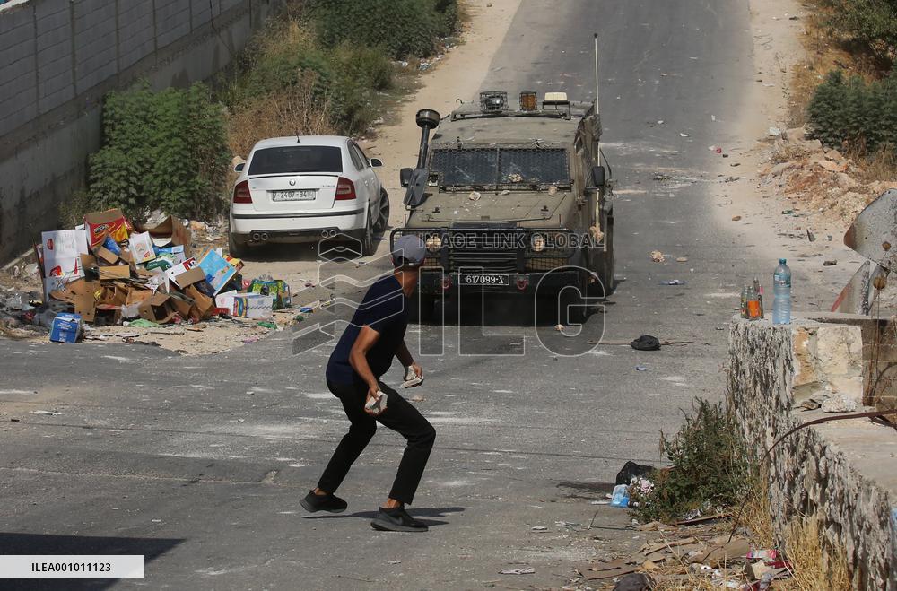 MIDEAST-NABLUS-CLASHES