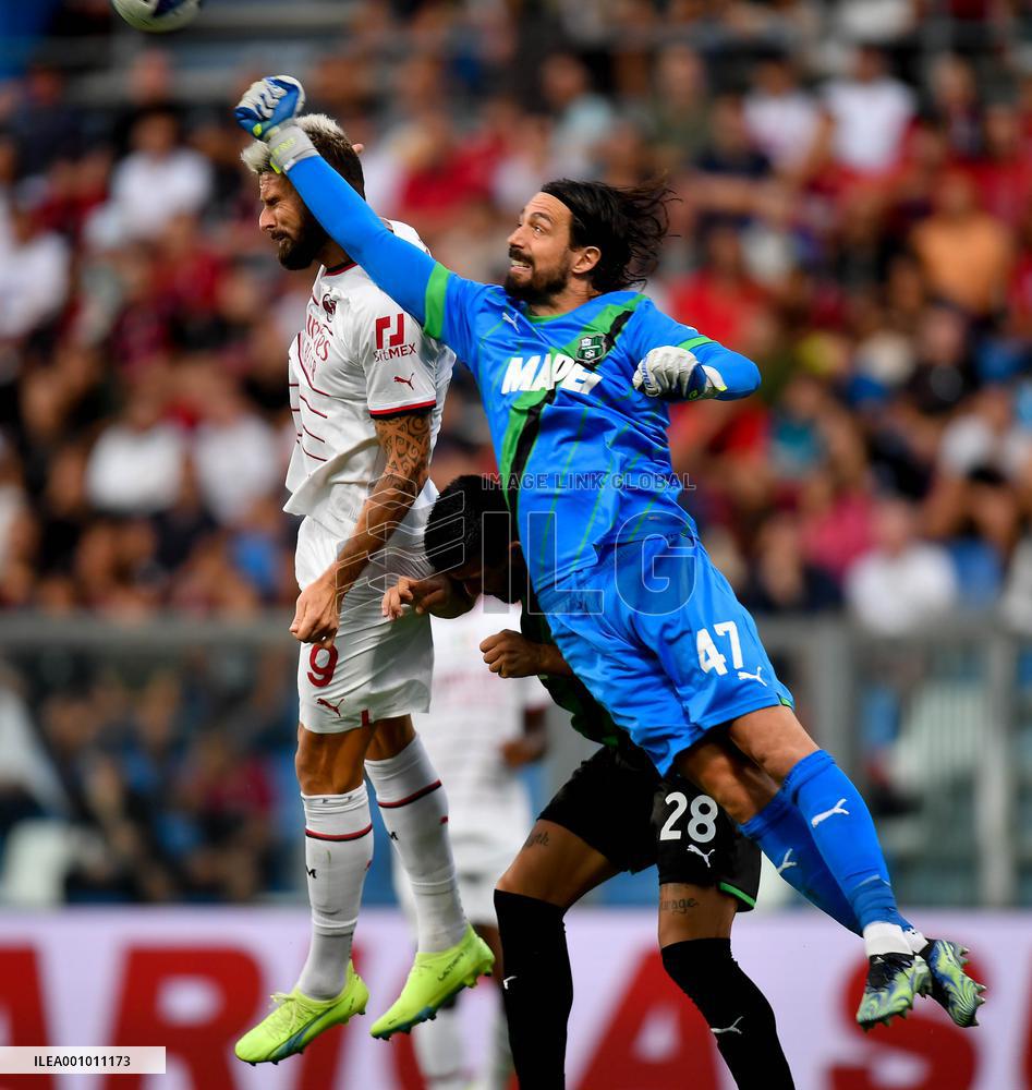 (SP)ITALY-REGGIO EMILIA-FOOTBALL-SERIE A-AC MILAN VS SASSUOLO