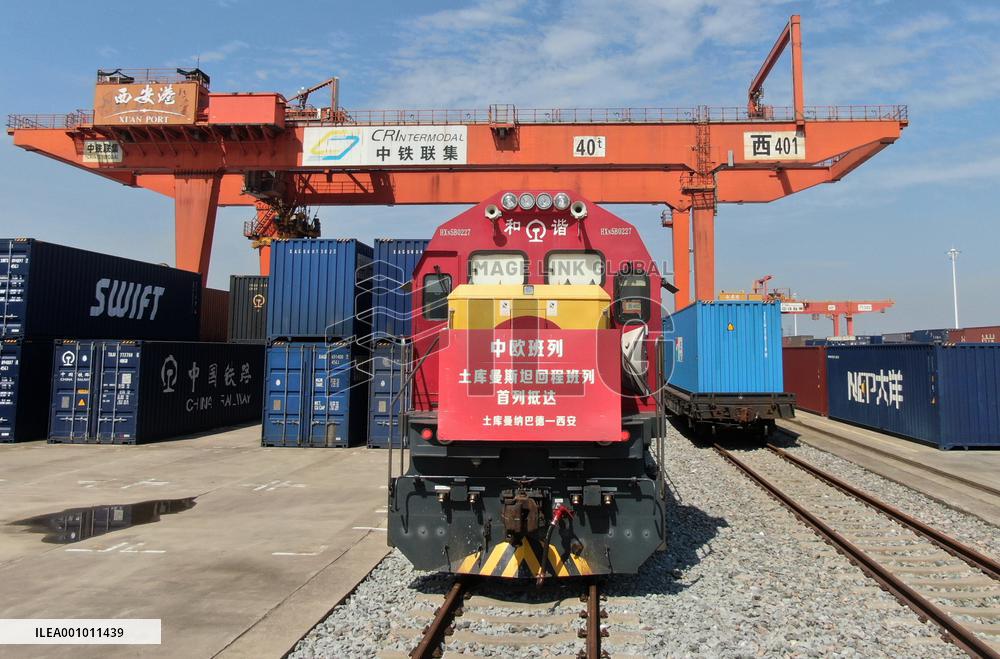 CHINA-SHAANXI-EUROPE-FREIGHT TRAIN-ARRIVAL (CN)