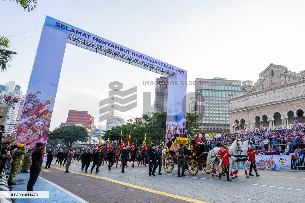 MALAYSIA-KUALA LUMPUR-INDEPENDENCE-65TH ANNIVERSARY