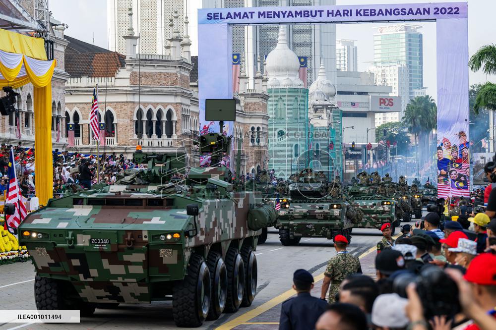 MALAYSIA-KUALA LUMPUR-INDEPENDENCE-65TH ANNIVERSARY