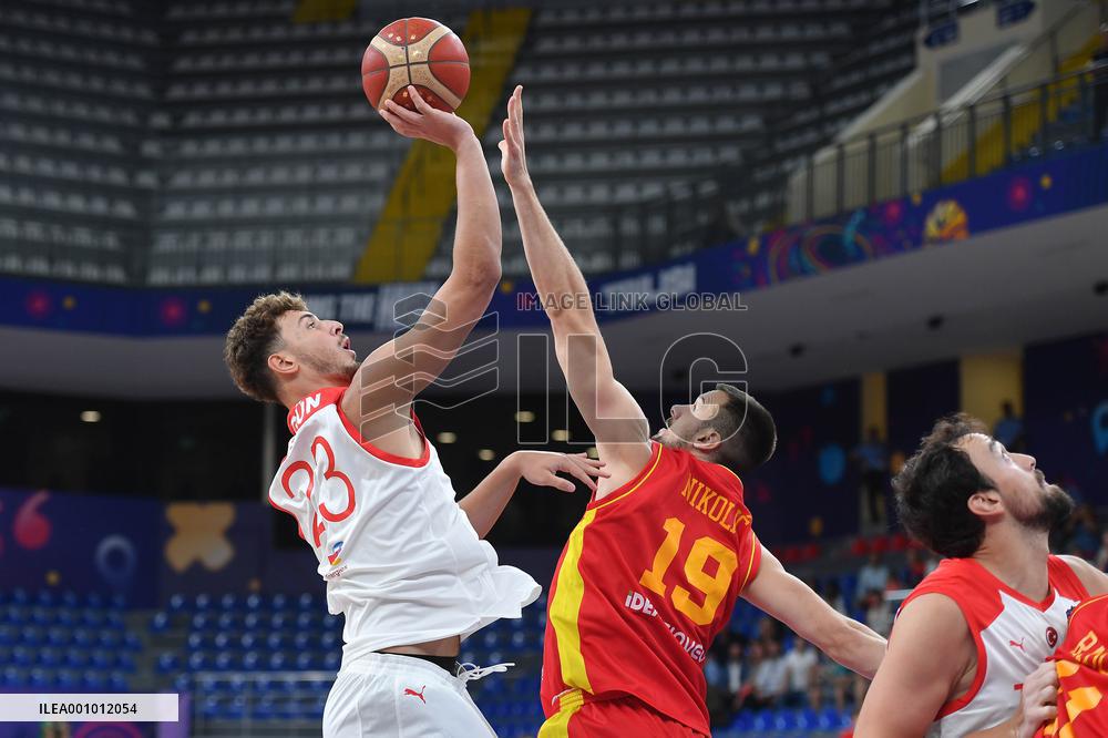(SP)GEORGIA-TBILISI-BASKETBALL-FIBA EUROBASKET 2022-GROUP STAGE-TÜRKIYE VS MONTENEGRO