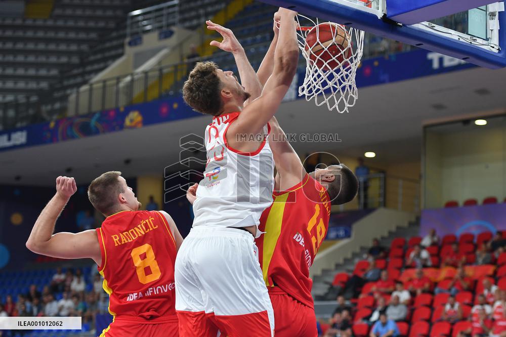 (SP)GEORGIA-TBILISI-BASKETBALL-FIBA EUROBASKET 2022-GROUP STAGE-TÜRKIYE VS MONTENEGRO