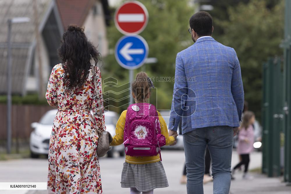 SLOVENIA-LJUBLJANA-FIRST SCHOOL DAY