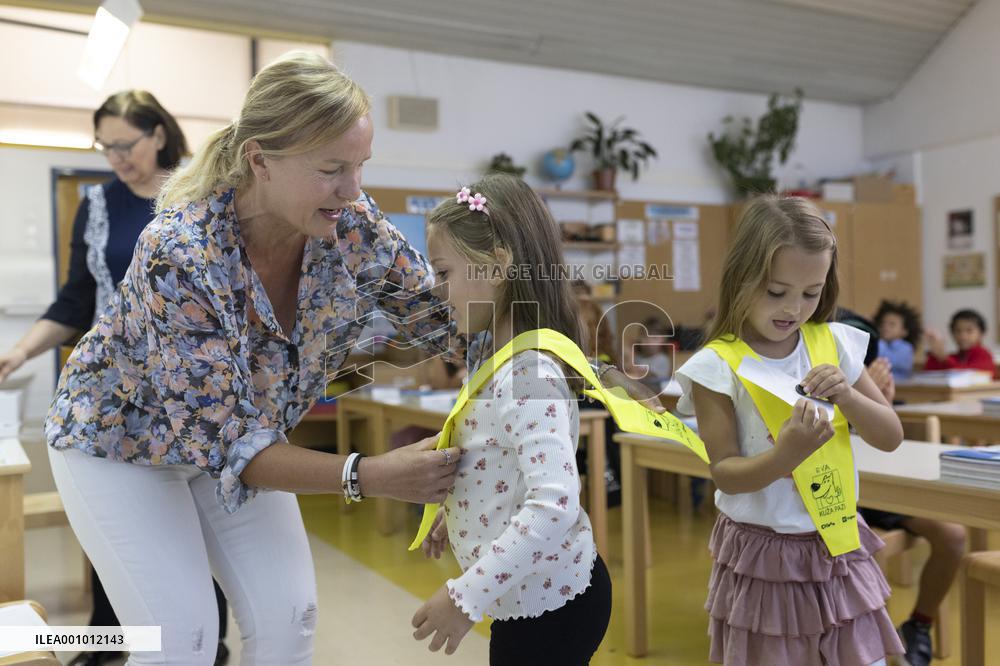 SLOVENIA-LJUBLJANA-FIRST SCHOOL DAY