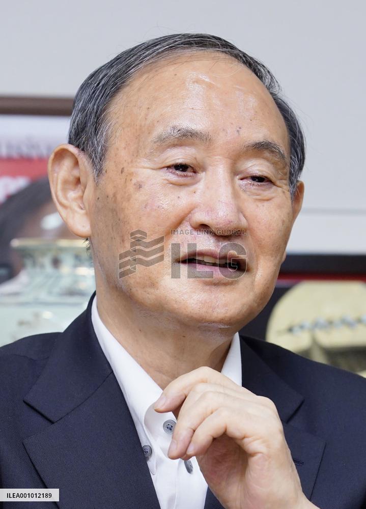 Former Japan PM Suga