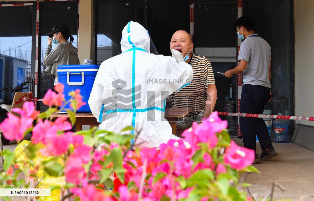 CHINA-HAINAN-JIANGDONG NEW AREA-COVID-19-CONSTRUCTION (CN)