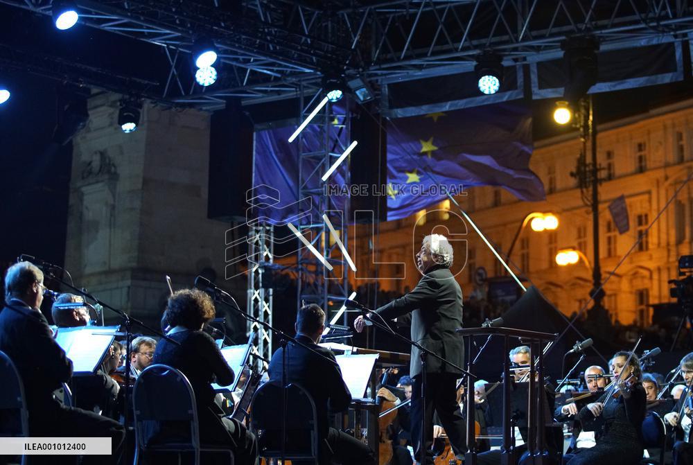 CZECH REPUBLIC-PRAGUE-COUNCIL OF EU-PRESIDENCY-CONCERT