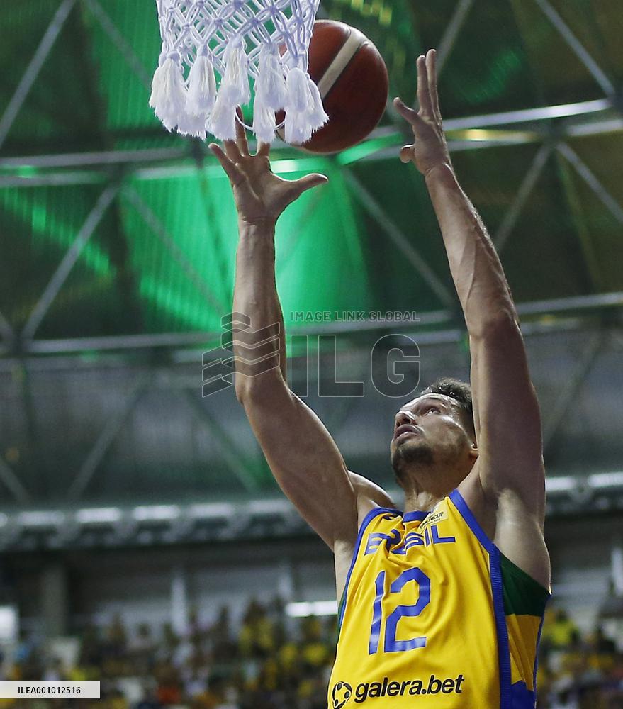 (SP)BRAZIL-RECIFE-BASKETBALL-FIBA AMERICUP-BRAZIL VS CANADA