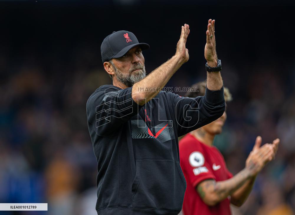 (SP)BRITAIN-LIVERPOOL-FOOTBALL-PREMIER LEAGUE-EVERTON VS LIVERPOOL