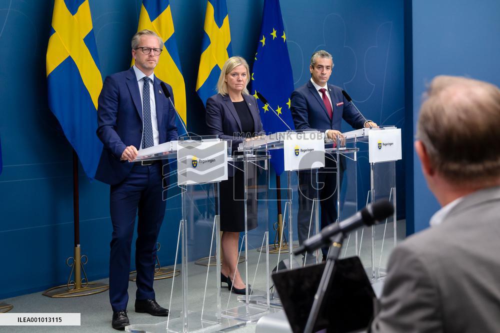 SWEDEN-STOCKHOLM-ELECTRICITY COMPANIES-PRESS CONFERENCE