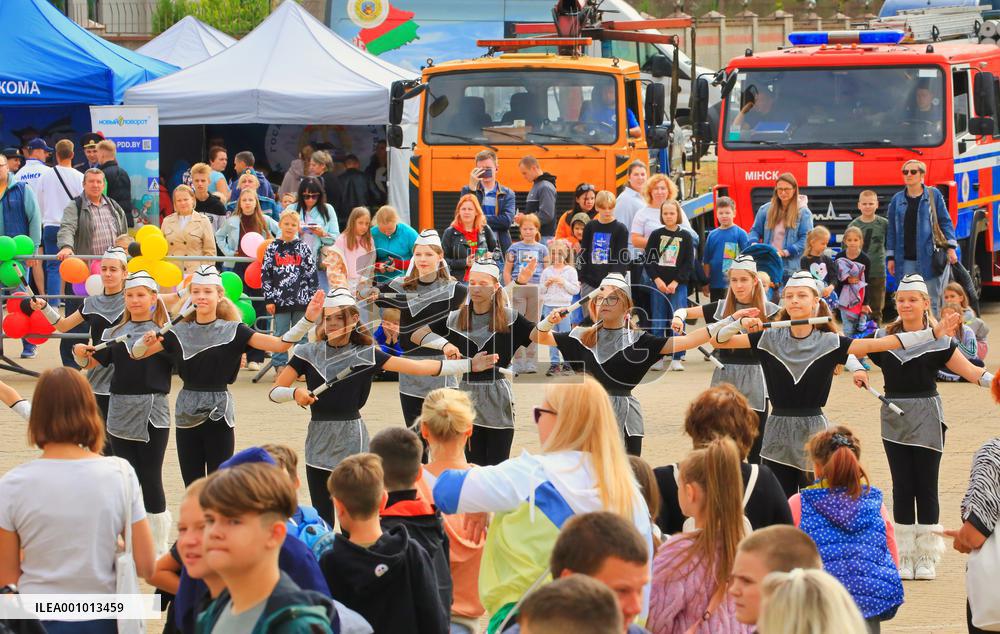 BELARUS-MINSK-CHILDREN-SAFETY EDUCATION
