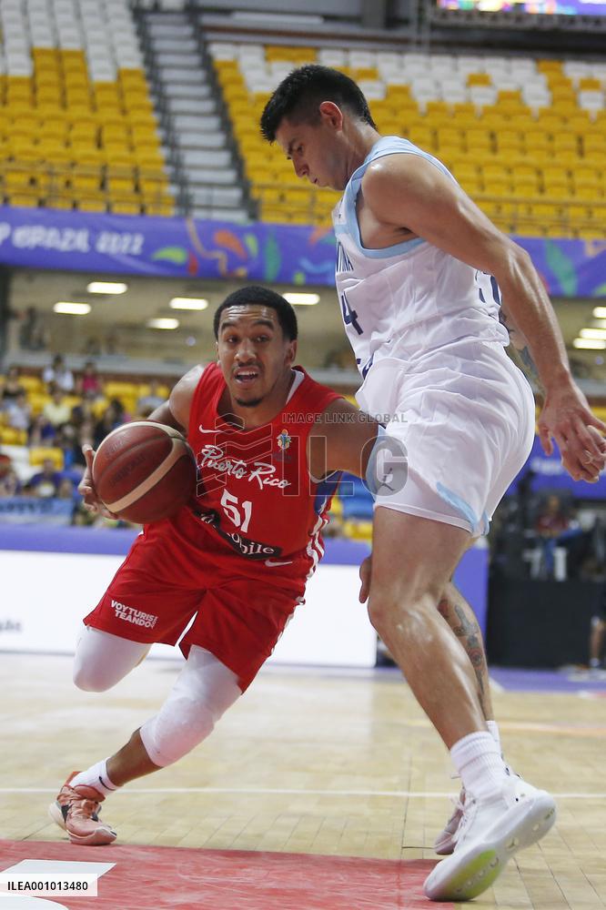 (SP)BRAZIL-RECIFE-FIBA AMERICUP-ARGENTINA VS PUERTO RICO