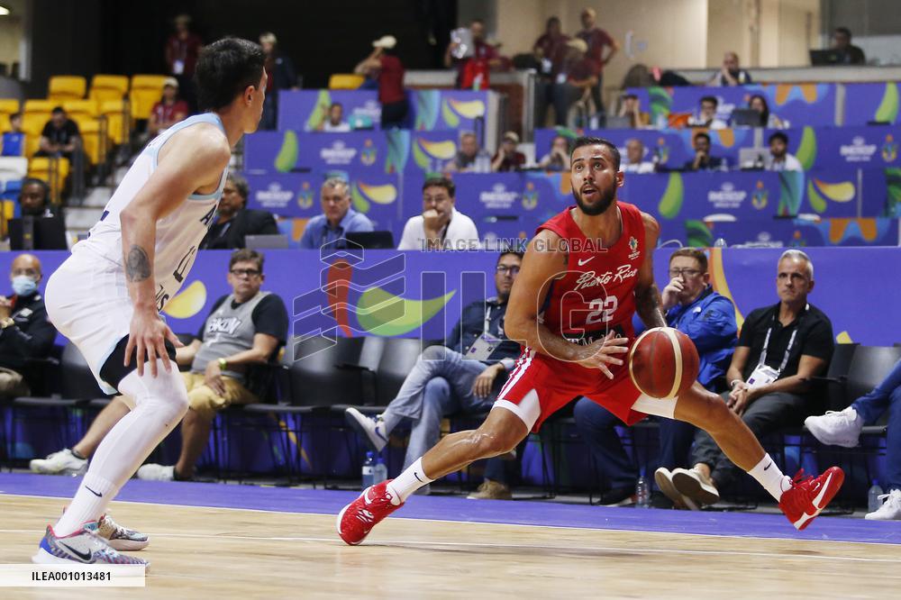 (SP)BRAZIL-RECIFE-FIBA AMERICUP-ARGENTINA VS PUERTO RICO