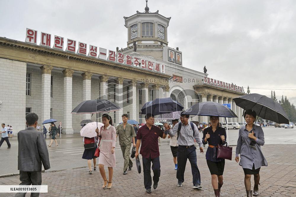 Scene in Pyongyang