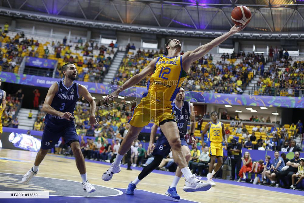 (SP)BRAZIL-RECIFE-FIBA-AMERICUP-BRAZIL VS URUGUAY