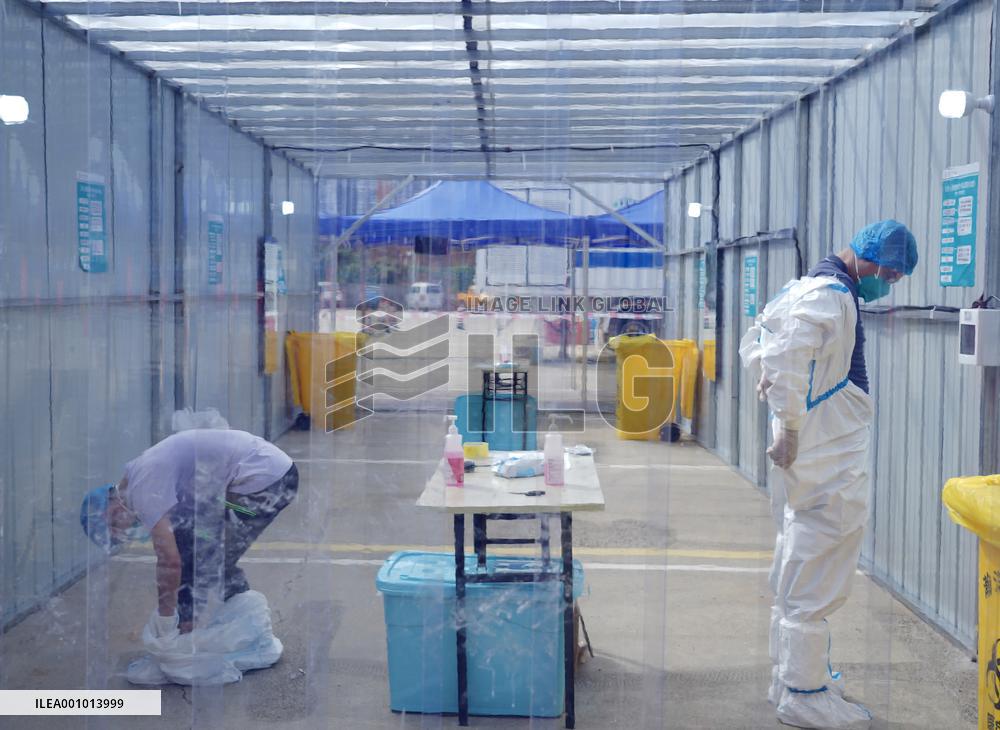 CHINA-SICHUAN-CHENGDU-COVID-19-AIR-INFLATED TESTING LABS (CN)