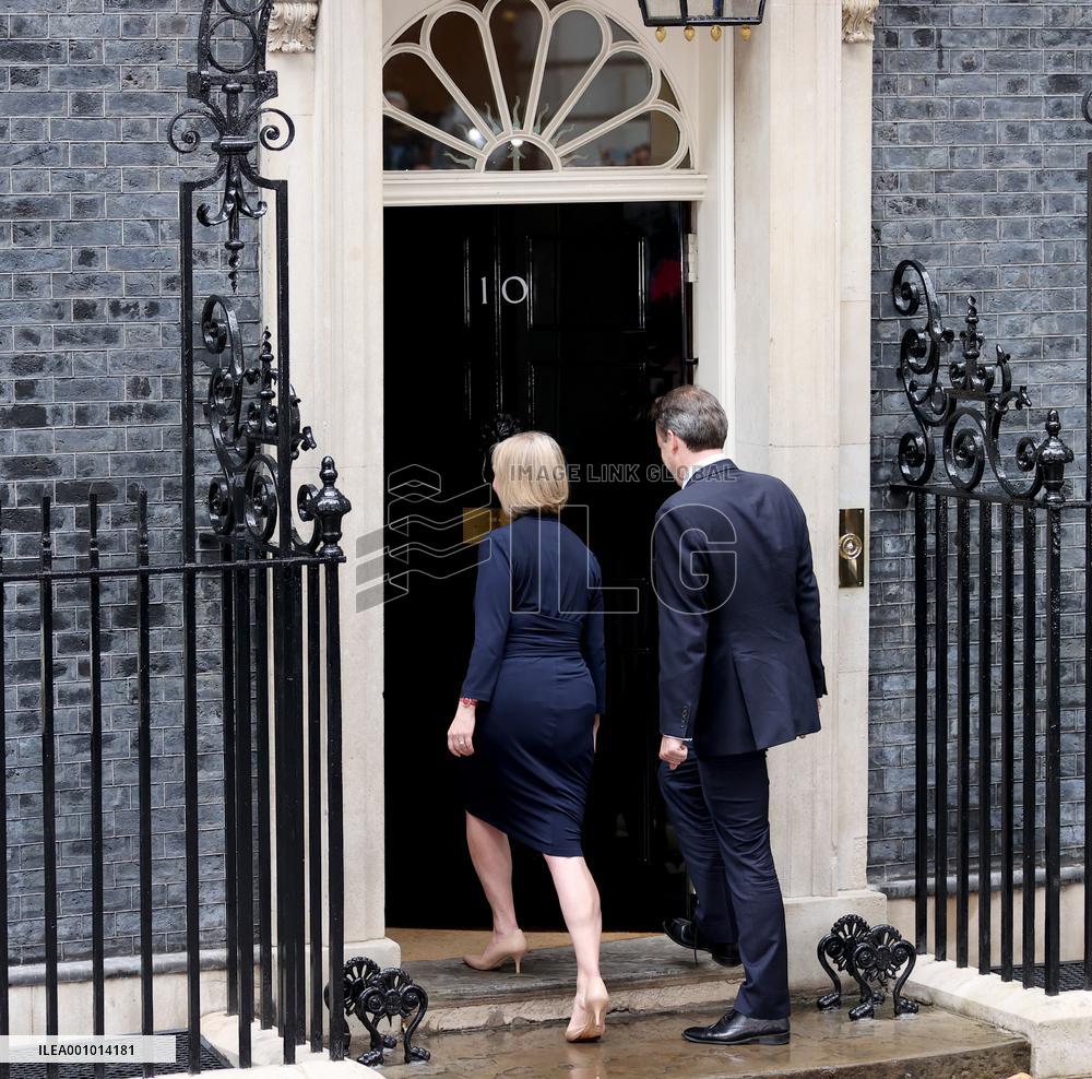BRITAIN-LONDON-NEW PM-FIRST ADDRESS