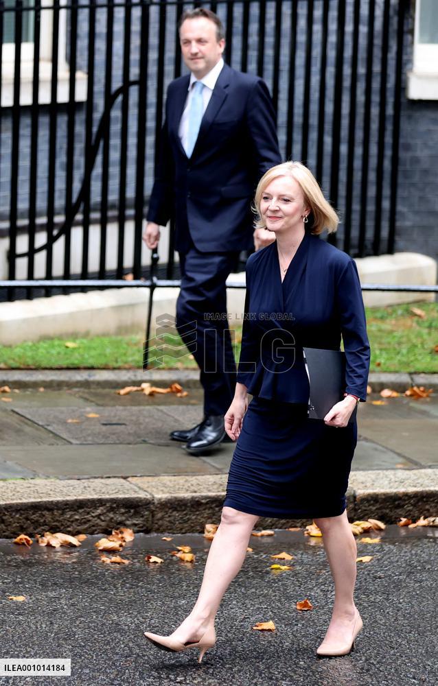 BRITAIN-LONDON-NEW PM-FIRST ADDRESS