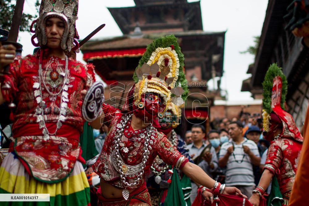NEPAL-KATHMANDU-INDRA JATRA FESTIVAL
