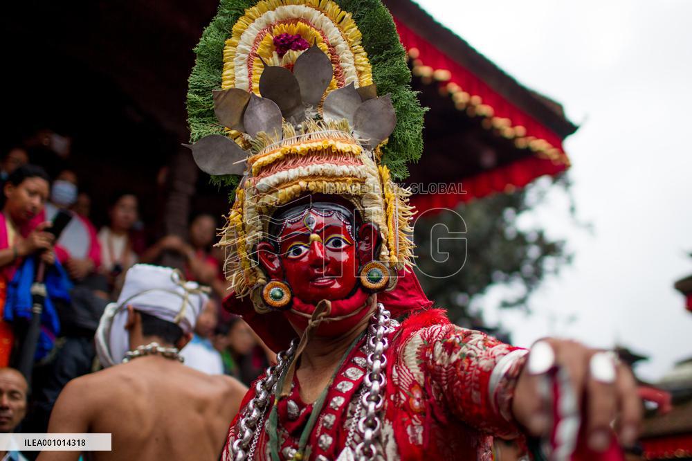 NEPAL-KATHMANDU-INDRA JATRA FESTIVAL