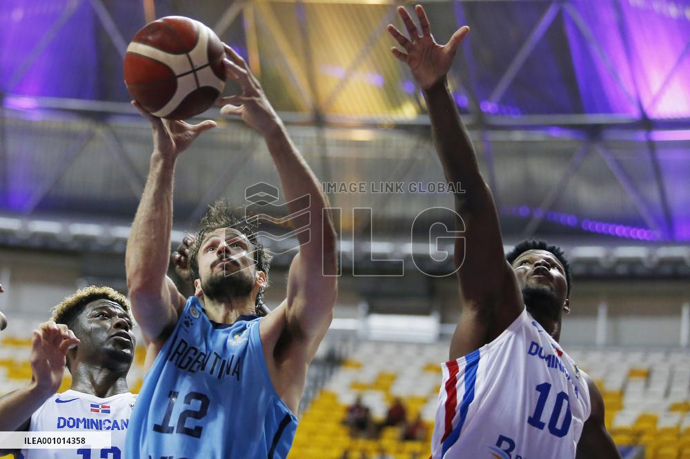 (SP)BRAZIL-RECIFE-BASKETBALL-FIBA-AMERICUP-ARGENTINA VS DOMINICAN REPUBLIC