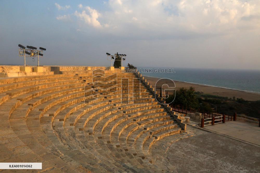 CYPRUS-LIMASSOL-ARCHAEOLOGICAL SITE-KOURION