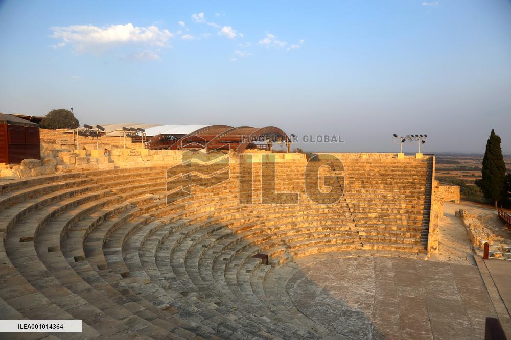 CYPRUS-LIMASSOL-ARCHAEOLOGICAL SITE-KOURION