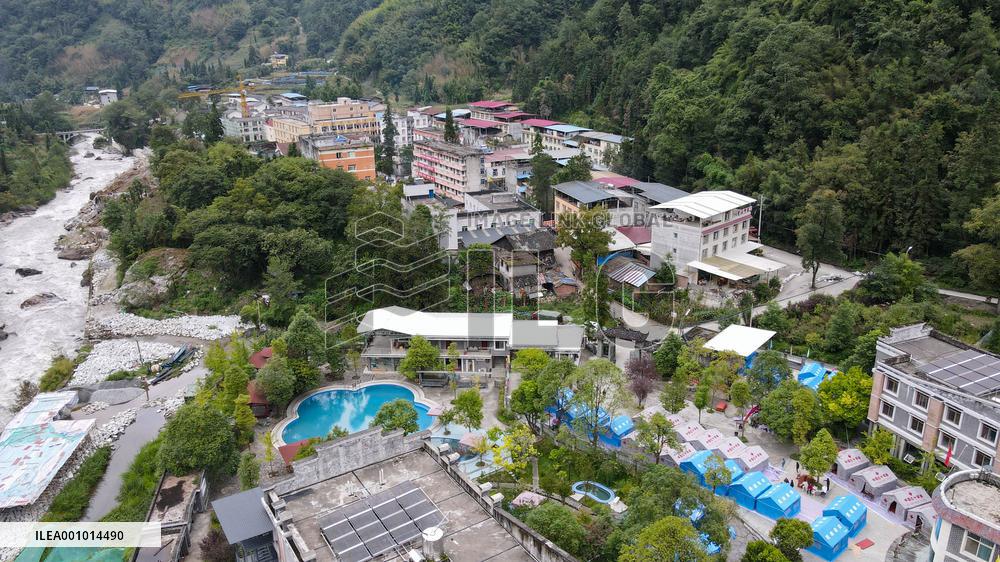 CHINA-SICHUAN-SHIMIAN-EARTHQUAKE-SHELTER(CN)