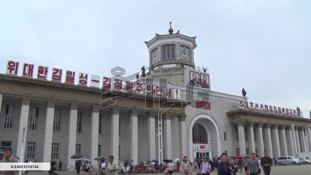 Scene in Pyongyang