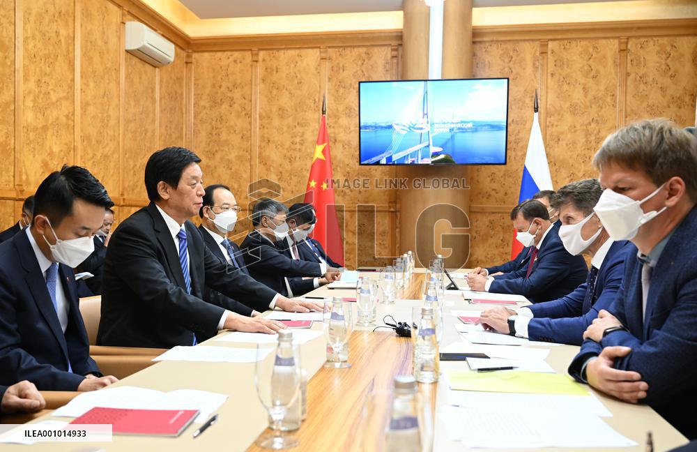 RUSSIA-VLADIVOSTOK-CHINA-LI ZHANSHU-EEF