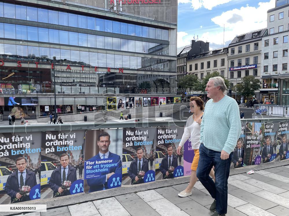 SWEDEN-STOCKHOLM-GENERAL ELECTION