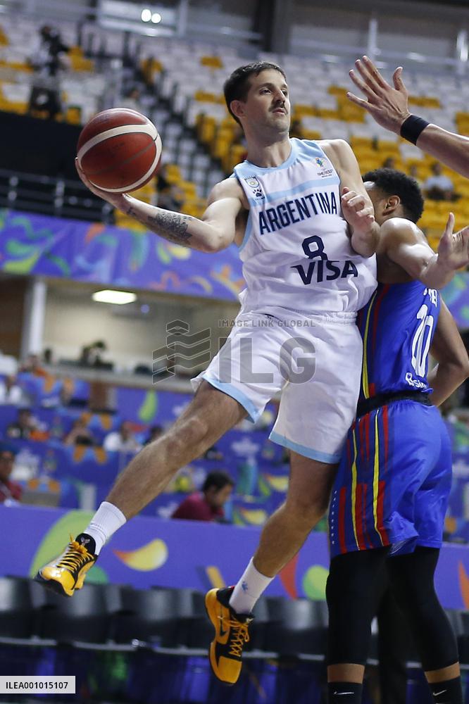 (SP)BRAZIL-RECIFE-BASKETBALL-FIBA-AMERICUP-ARGENTINA VS VENEZUELA