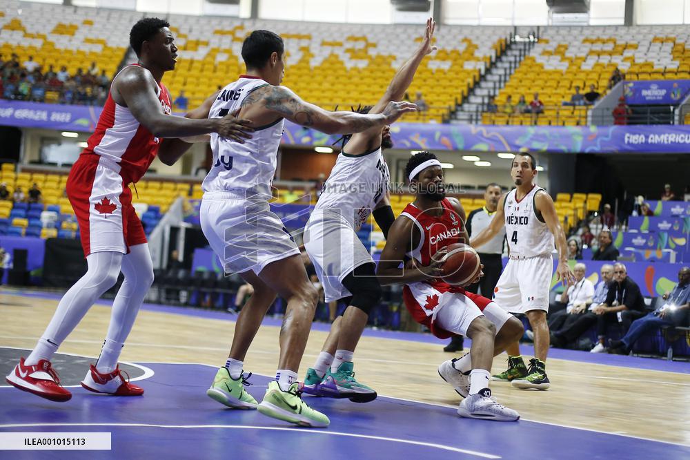 (SP)BRAZIL-RECIFE-BASKETBALL-FIBA-AMERICUP-MEXICO VS CANADA