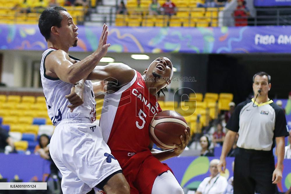 (SP)BRAZIL-RECIFE-BASKETBALL-FIBA-AMERICUP-MEXICO VS CANADA